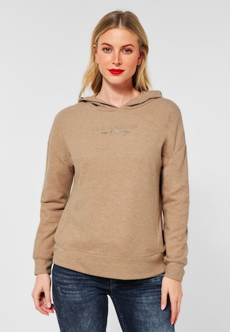 STREET ONE Sweater in Beige: front