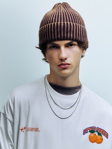 Pull&Bear Necklace in Silver: front