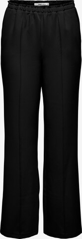 Pantalon 'ABBA' ONLY en noir : devant