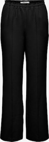 ONLY Loose fit Trousers 'ABBA' in Black: front