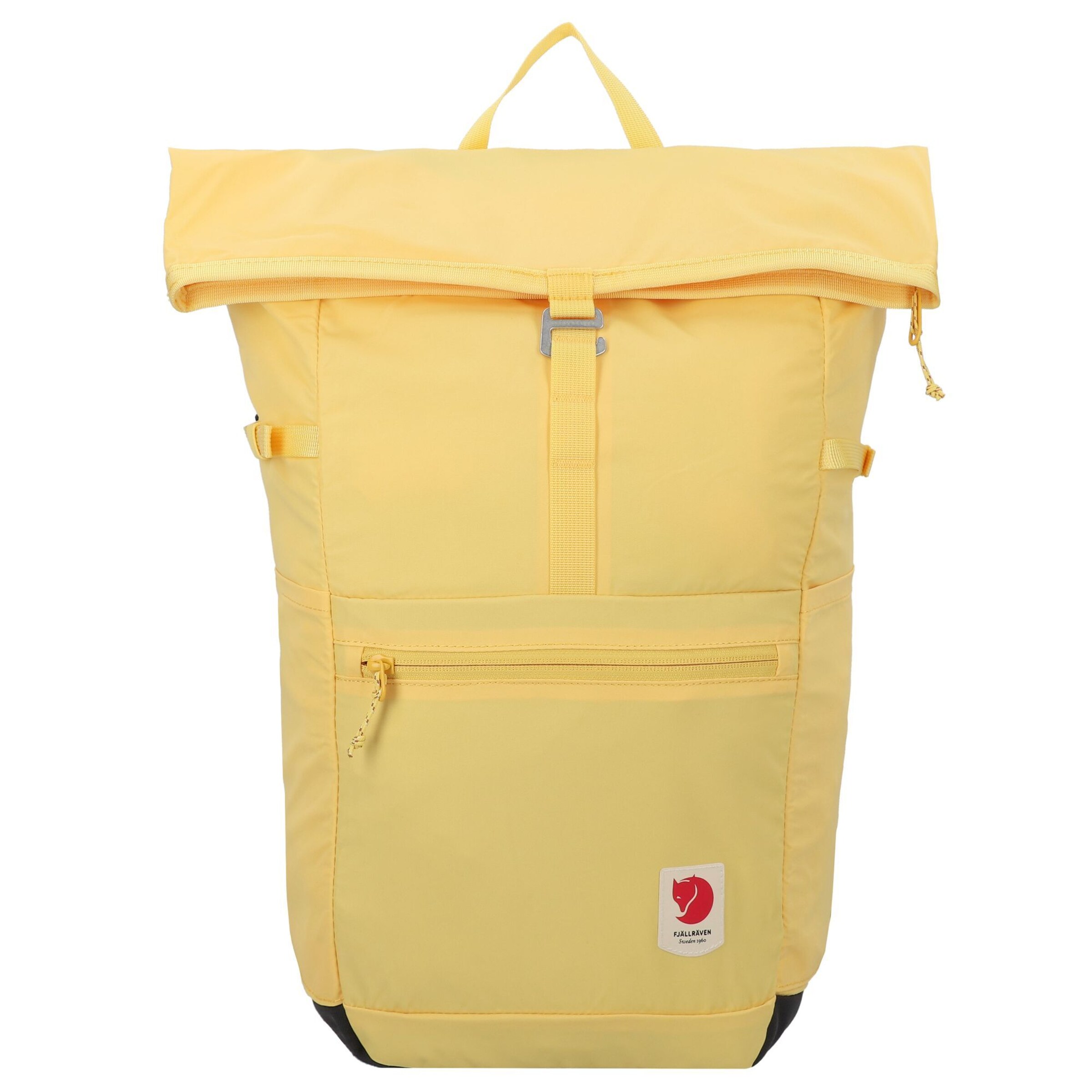 Zaino sportivo 'High Coast' di Fjällräven in giallo: frontale
