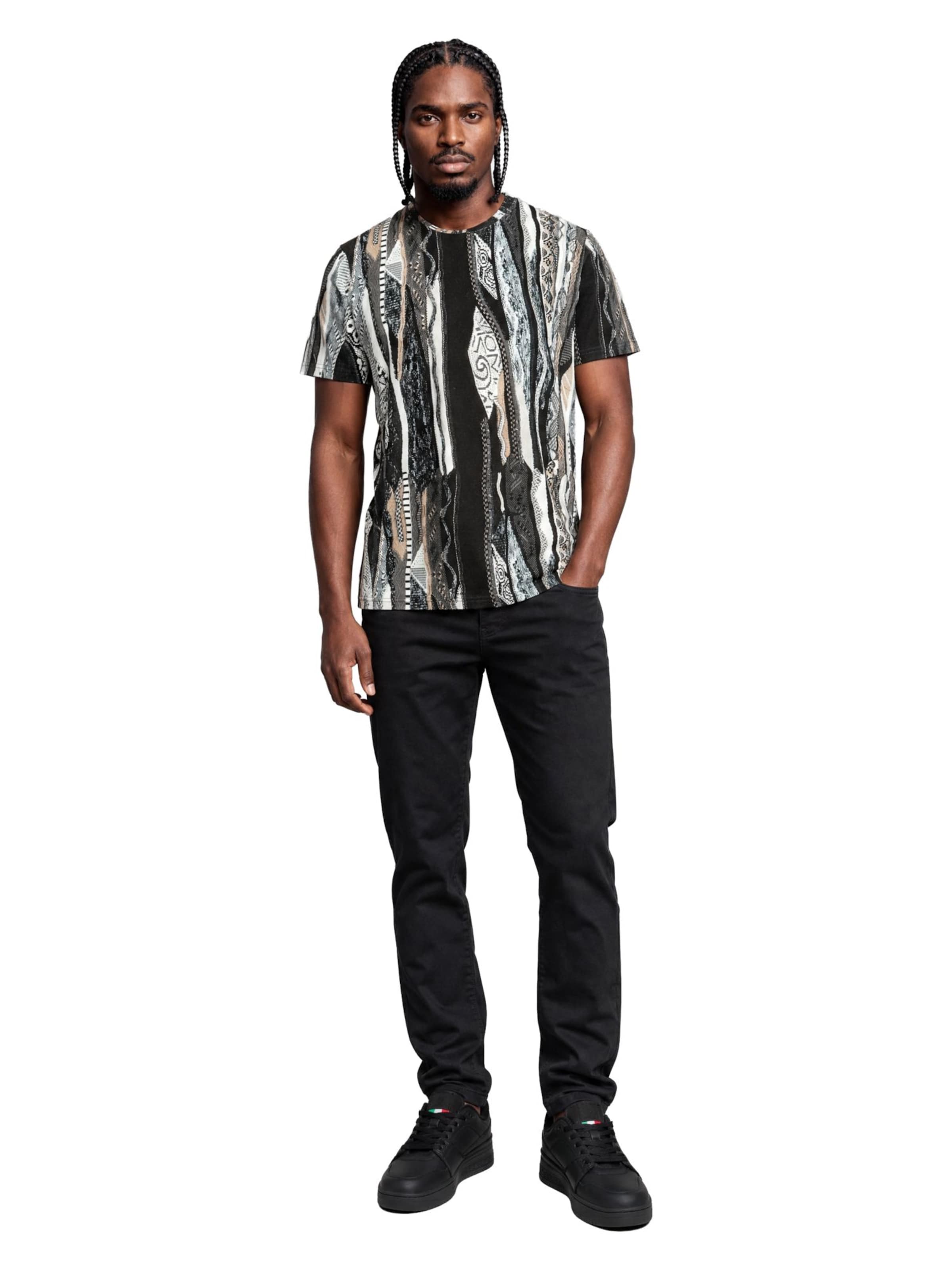T-Shirt ' Fiaider ' Carlo Colucci en noir