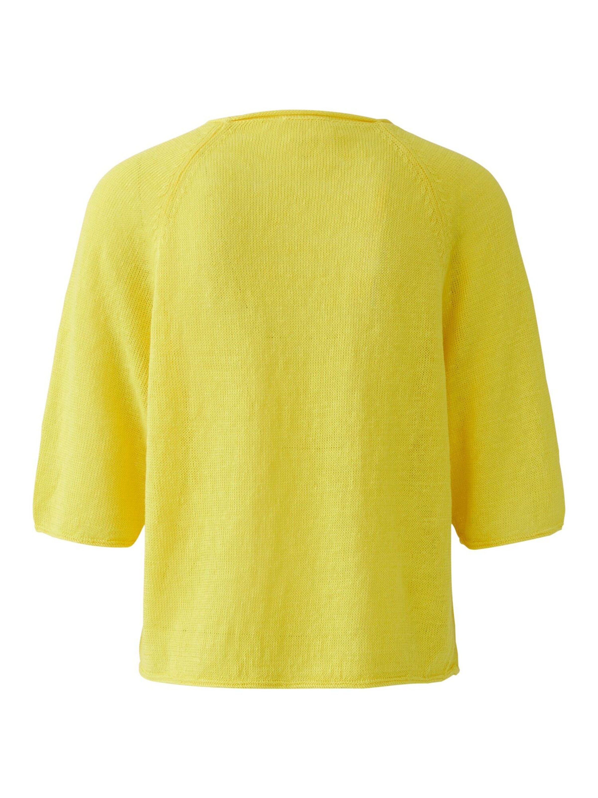 OUI Pullover in Gelb