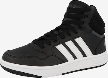 ADIDAS ORIGINALS High-Top Sneakers 'Hoops 3.0' in Black: front