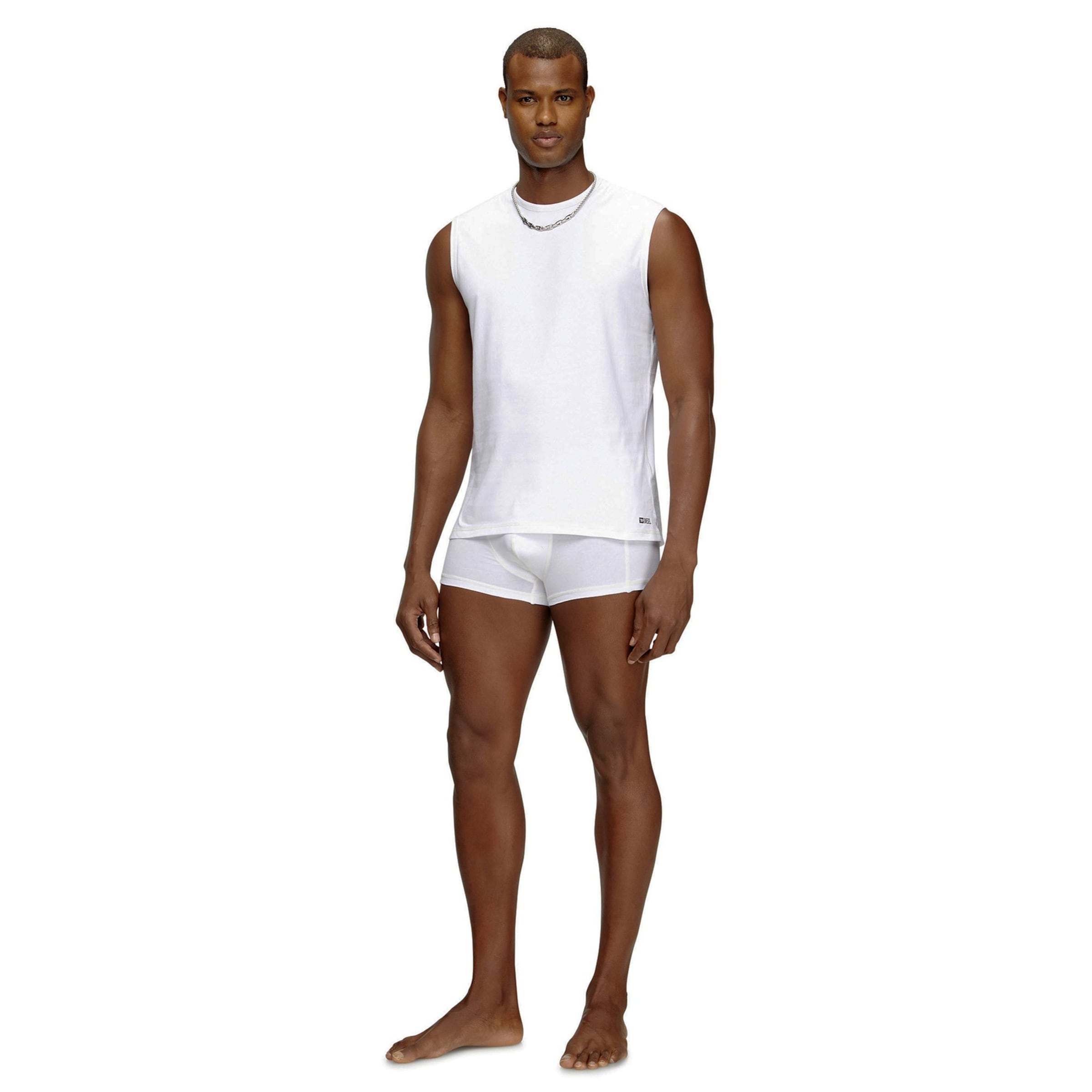 DIESEL - Camiseta térmica en blanco