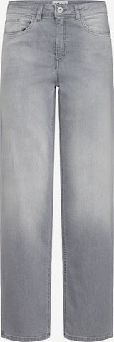 ICHI Loosefit Jeans 'Twiggy' in Grijs: voorkant