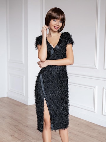 Anushka Cocktail Dress in Black