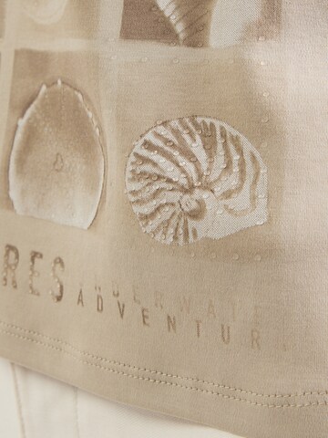 monari - Camiseta en beige