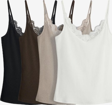 The Set Top in Beige: Vorderseite