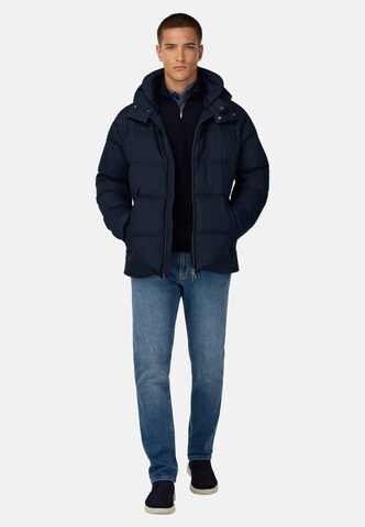 Boggi Milano Winterjas 'B Sustainable' in Blauw
