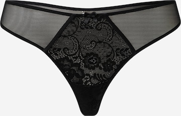 LASCANA String in Black: front