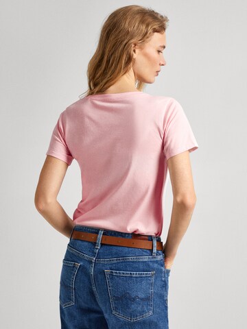 T-shirt 'LORETTE' Pepe Jeans en rose