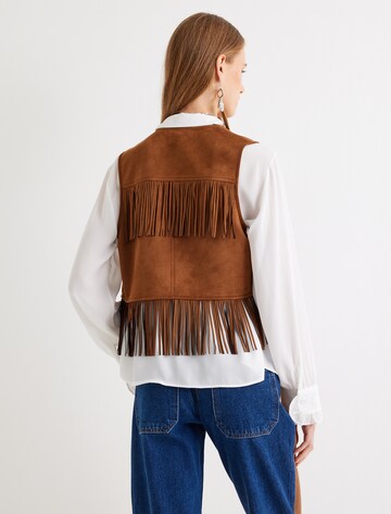 Koton Weste in Braun