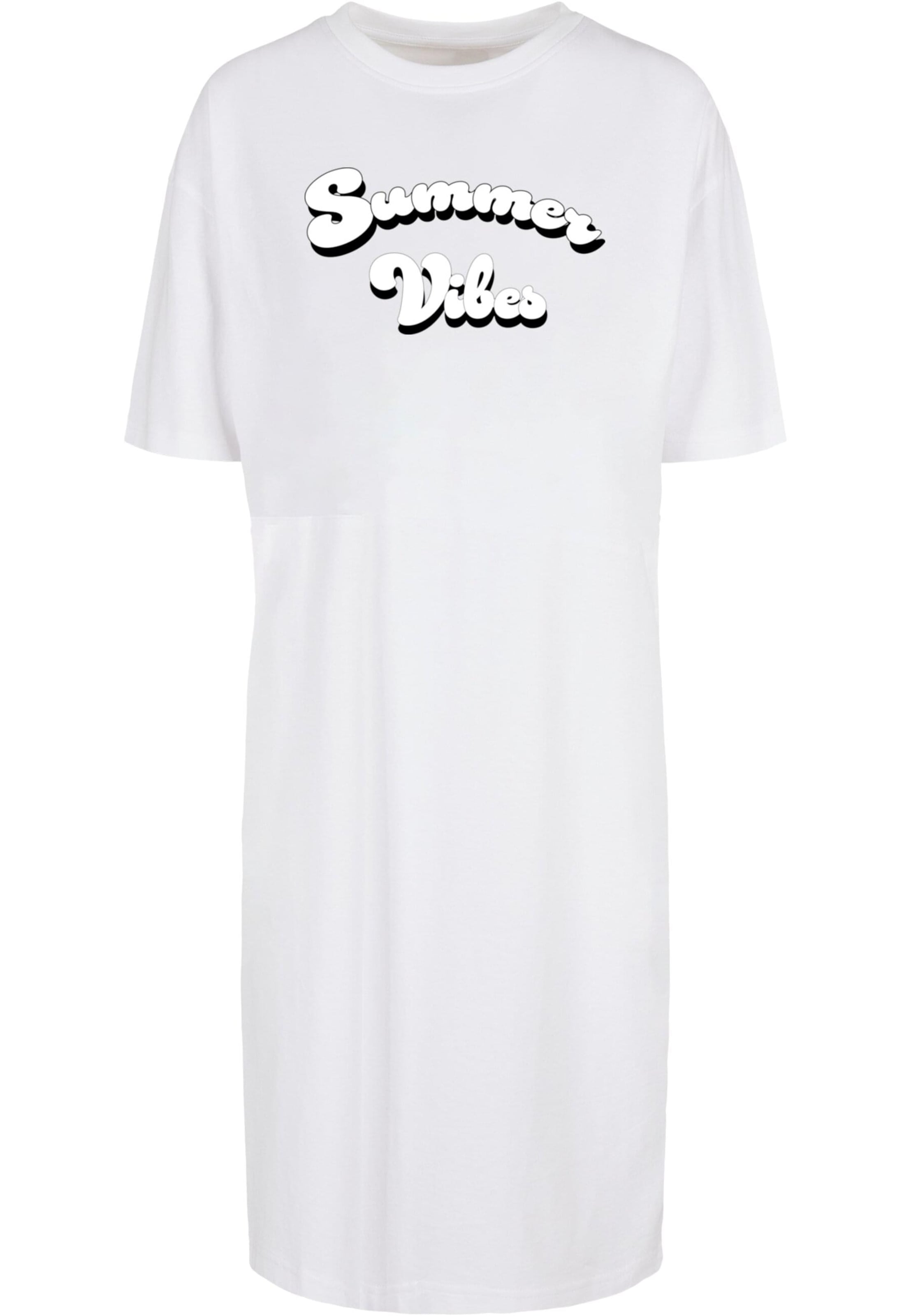 Merchcode Jurk 'Summer Vibes' in Wit: voorkant