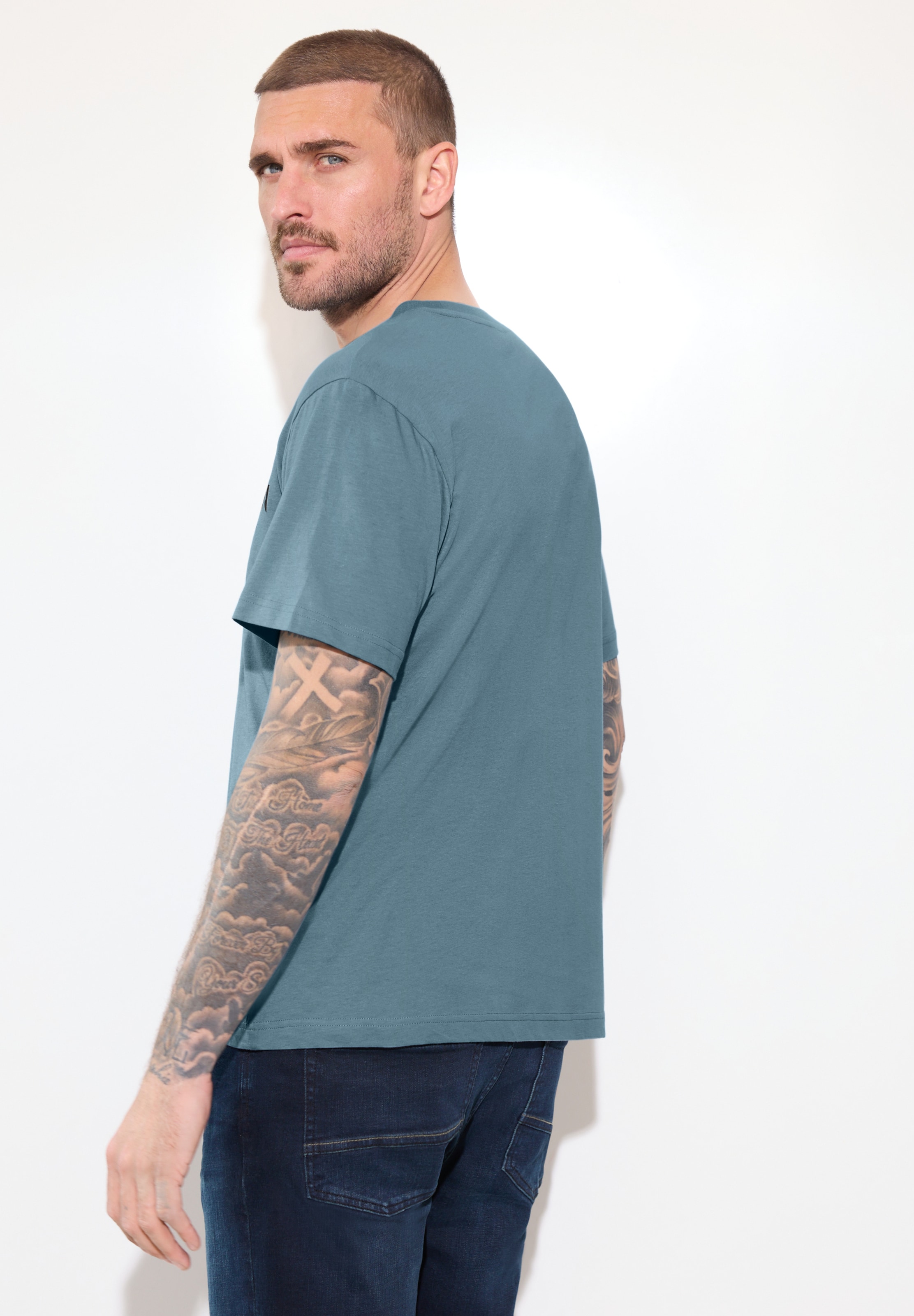 Street One MEN Shirt in Blue