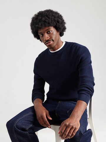 s.Oliver Pullover in Blau: Vorderseite