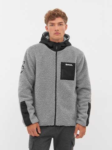 Veste en polaire 'BRECON' BENCH en gris : devant