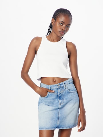 Haut 'PIERA' Pepe Jeans en blanc : devant