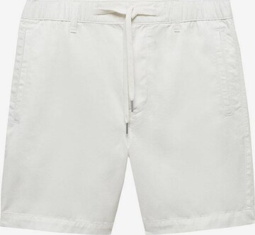 MANGO MAN Regular Pants 'Rey' in White: front