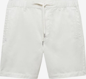 MANGO MAN Regular Pants 'Rey' in White: front