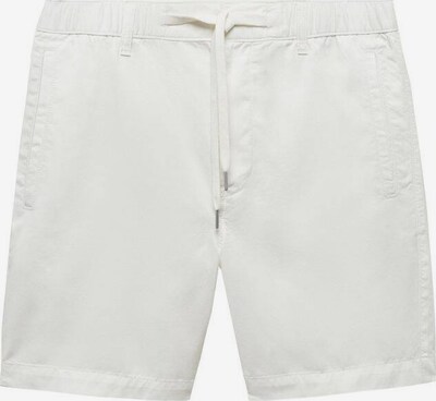 MANGO MAN Pants 'Rey' in mottled white, Item view