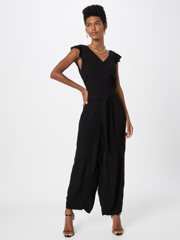 TOM TAILOR Jumpsuit in Zwart: voorkant