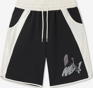 juoda AND1 Standartinis Kelnės: priekis