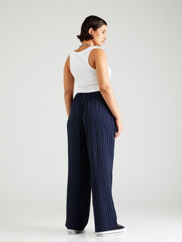 Vero Moda Curve Wide leg Broek 'VMCEMMA' in Blauw