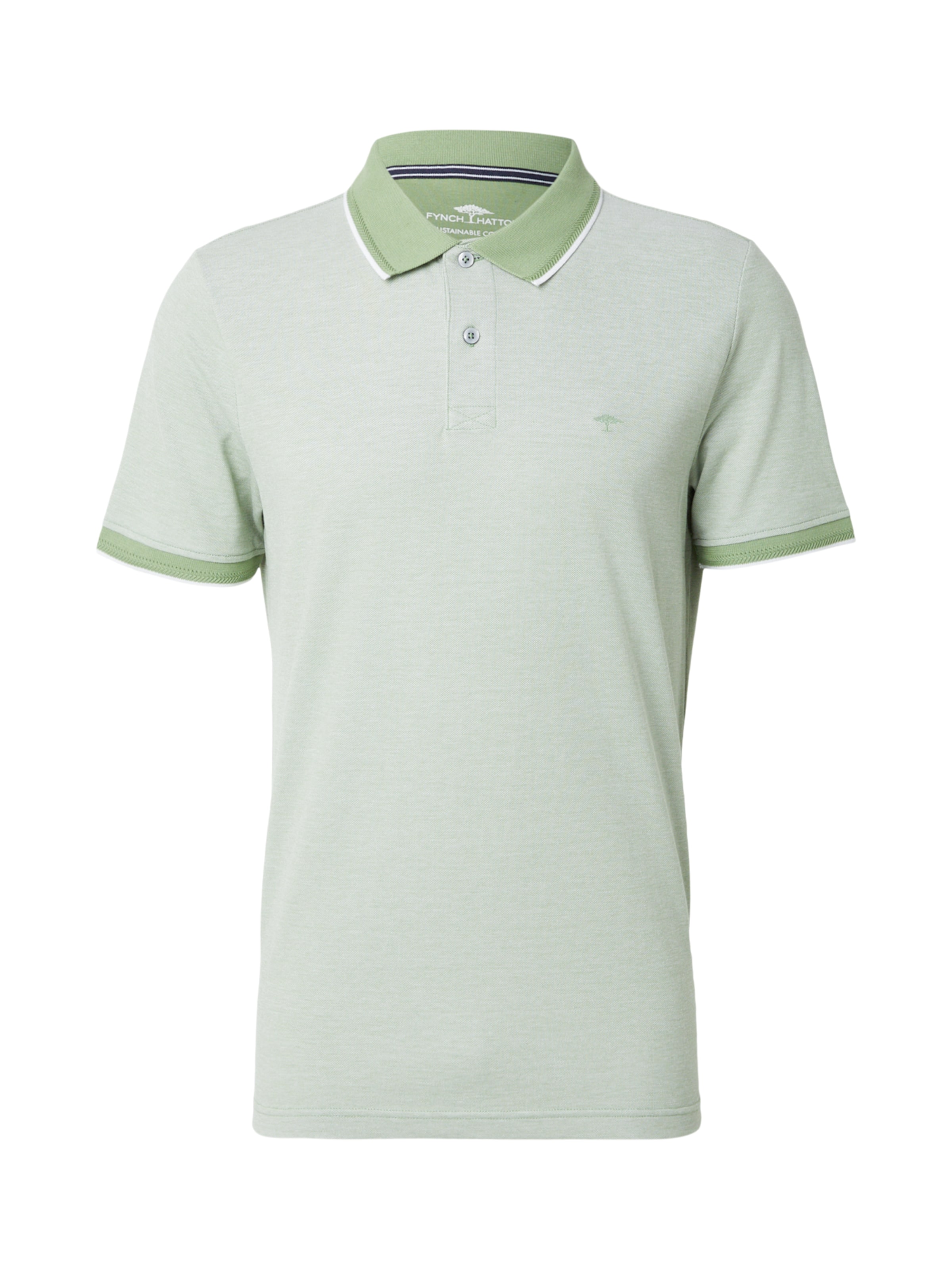 FYNCH-HATTON Poloshirt in Grün: Vorderseite