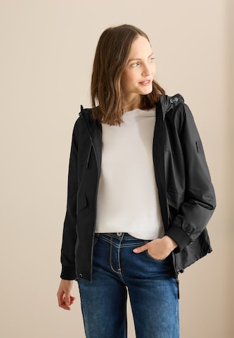 CECIL Windbreaker mit Taschen in Schwarz: Vorderseite