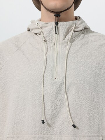 YOUTHUP Shirt 'Kopffrei' in Beige