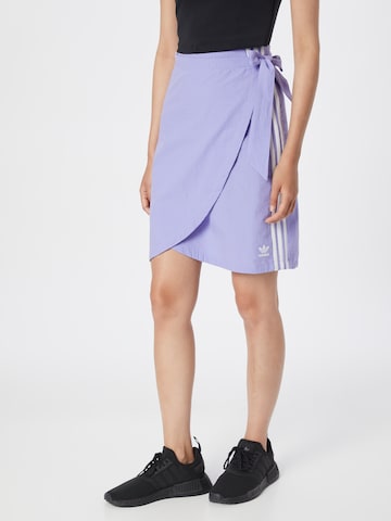ADIDAS ORIGINALS Spódnica w kolorze fioletowy: przód
