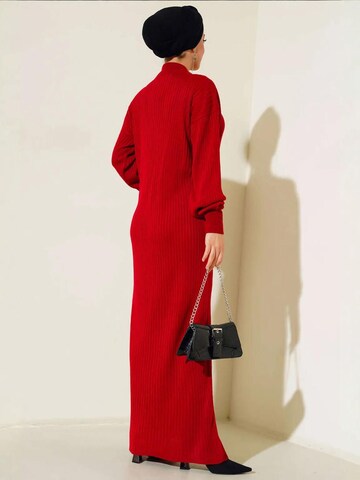 Bigdart - Vestido de malha em vermelho