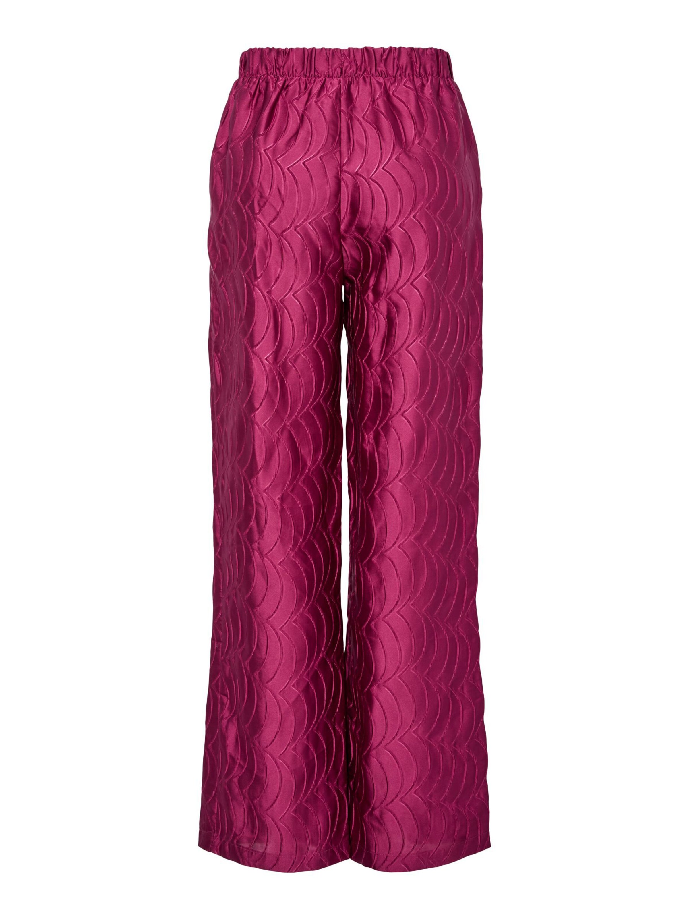 Wide leg Pantaloni 'LIMO ' di YAS in rosa