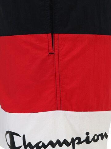 Champion Authentic Athletic Apparel Badeshorts in Marine, Rot, Weiß | ABOUT  YOU