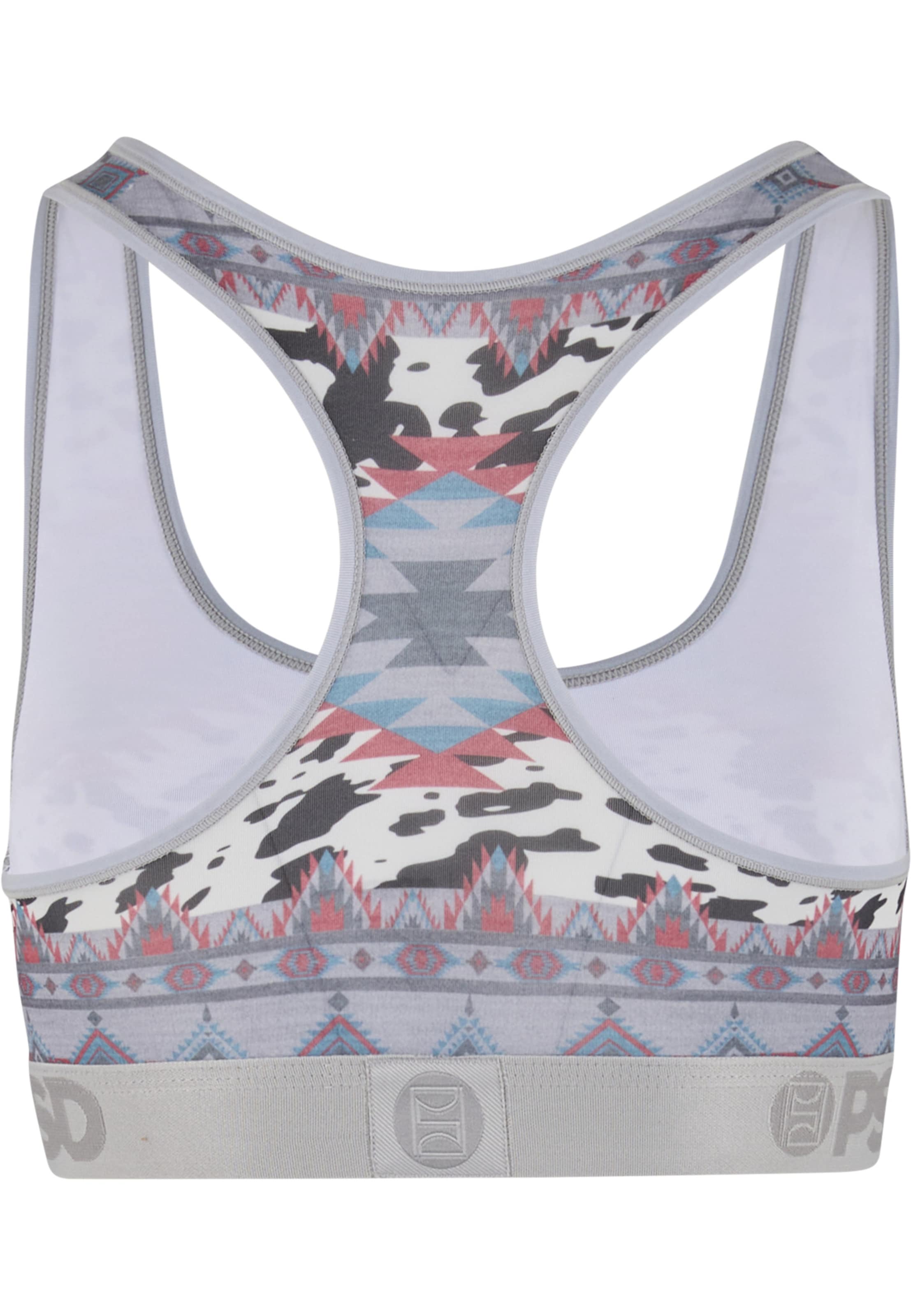 PSD Bustier BH 'Cowboy Serape' in Grau