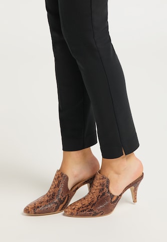 DreiMaster Klassik - Zapatos abiertos en marrón