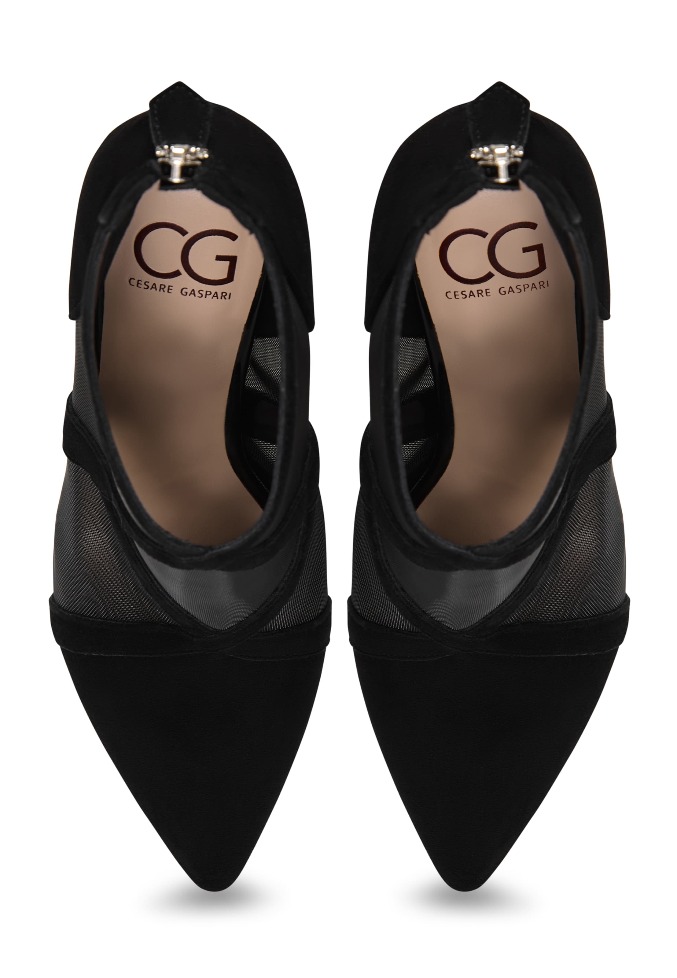 CESARE GASPARI Stiefelette in Schwarz