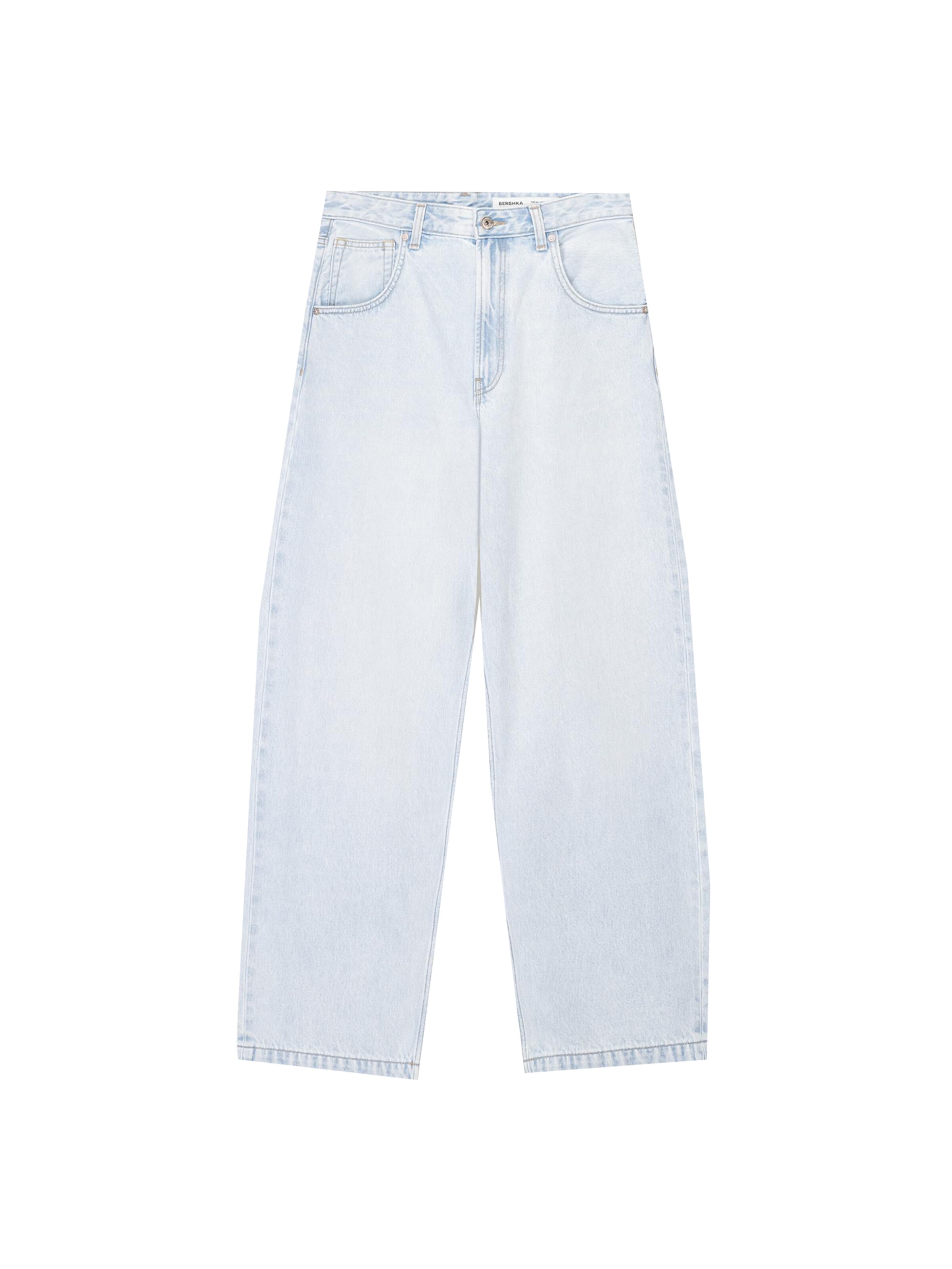 Bershka Baggy Jeans i blå: forside