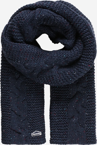 Superdry Scarf in Blue: front