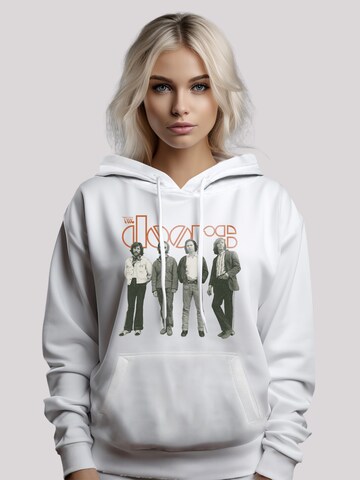 F4NT4STIC Sweatshirt 'The Doors' in Wit: voorkant