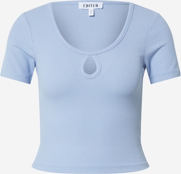EDITED Shirt 'Ria' in Blau: predná strana