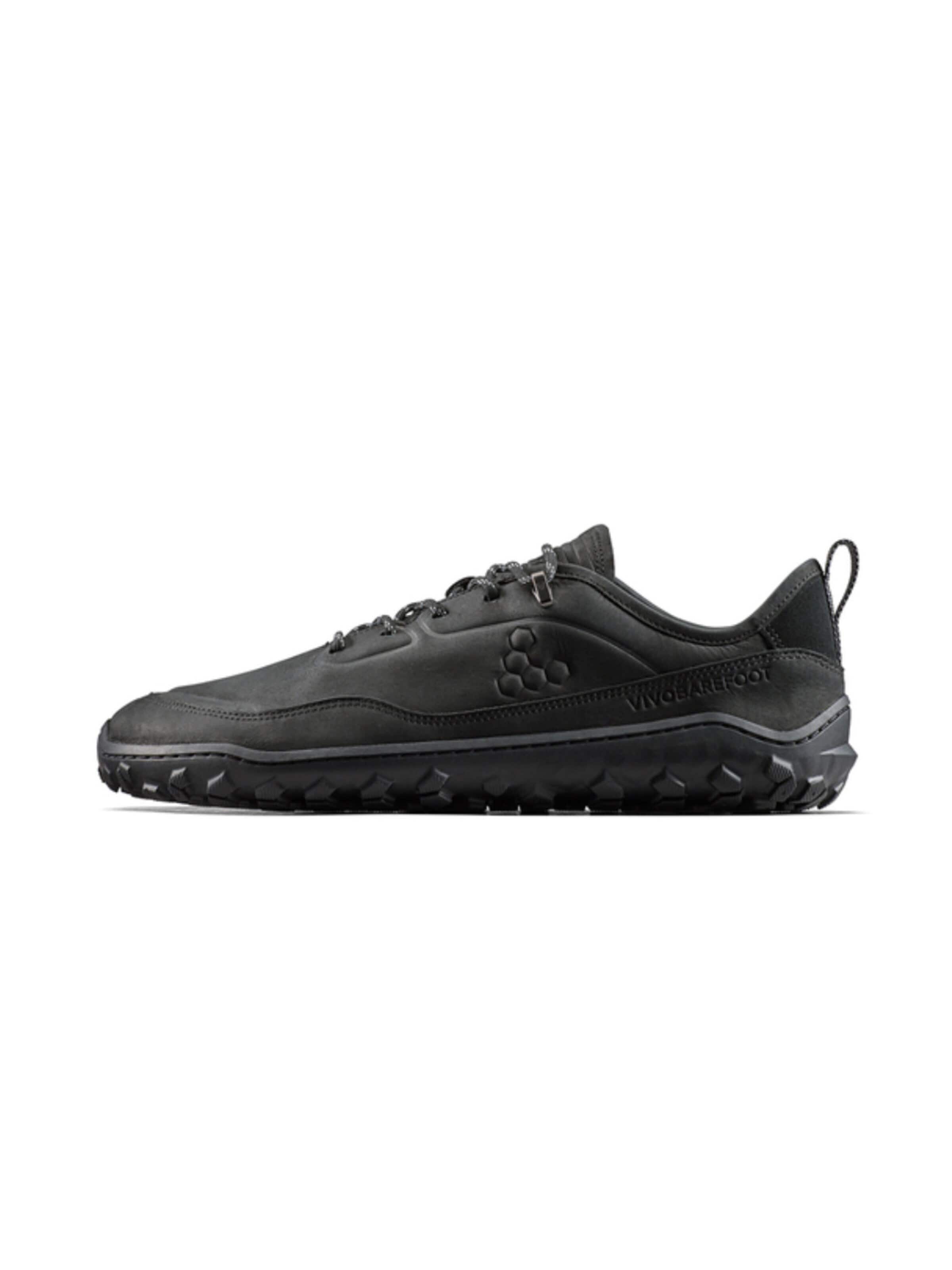Chaussure basse 'TRACKER LEATHER AT LOW II' Vivo Barefoot en noir : devant