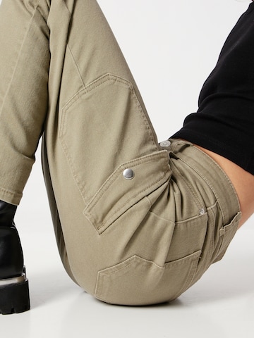 ONLY - regular Pantalón vaquero cargo 'EMILY' en verde