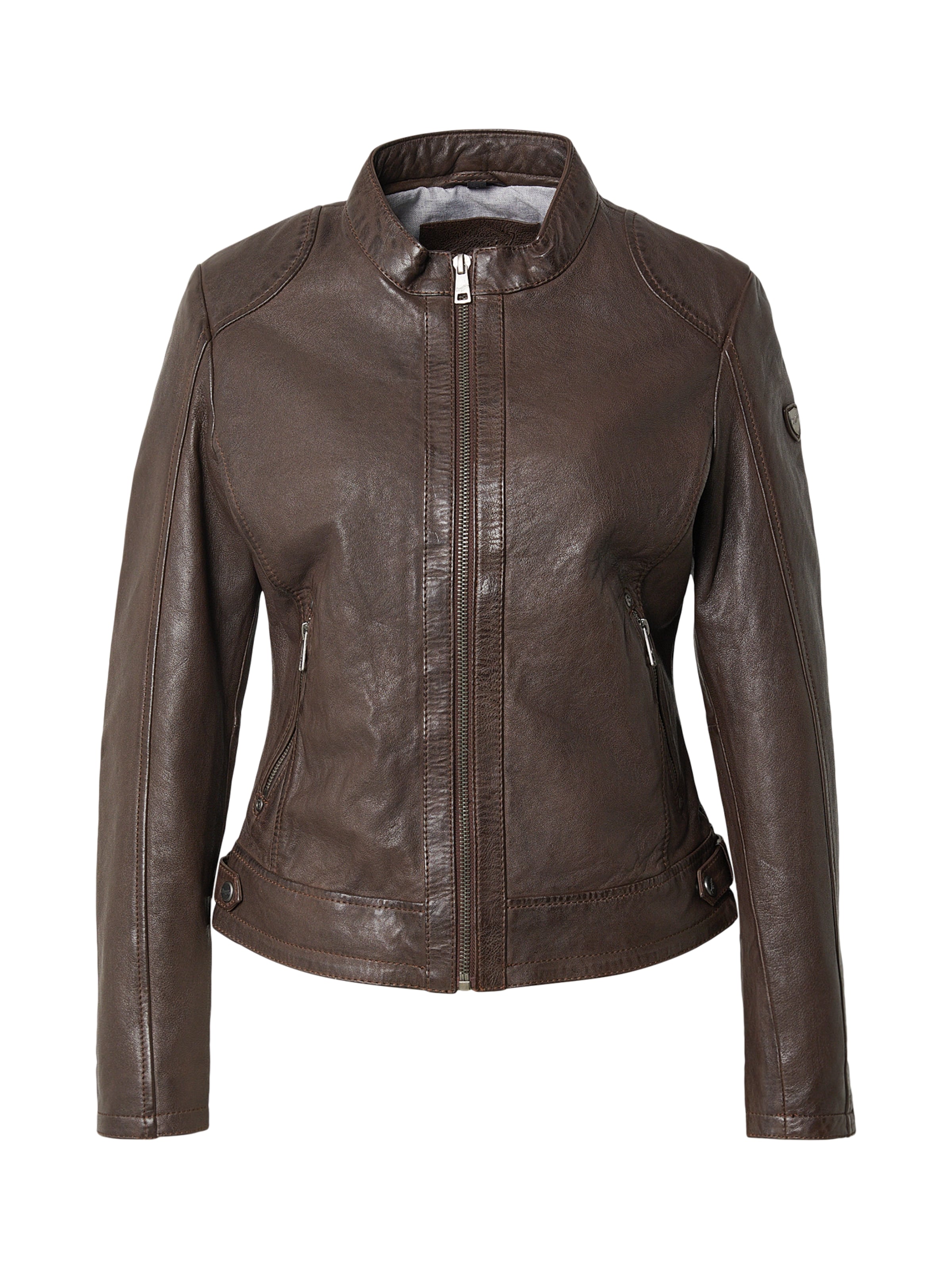 Veste mi-saison 'Youvie' Mauritius en marron : devant