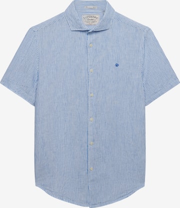 Chemise 'Riviera' Superdry & Co en bleu : devant