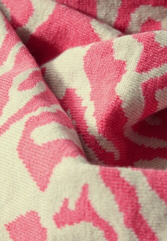 STREET ONE Feinstrick Dreieckstuch in Pink
