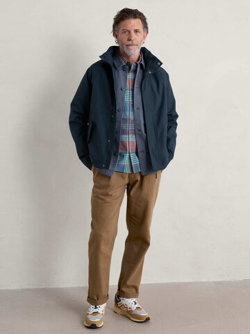 Manteau mi-saison 'Sea Edge' Seasalt Cornwall en bleu
