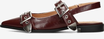 Sandales 'Julia' POSH by Poelman en marron : devant