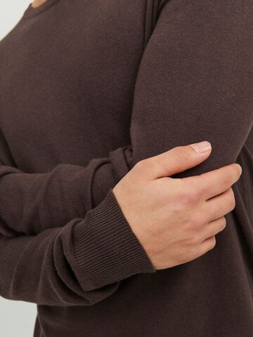 JACK & JONES Pullover 'Emil' in Braun